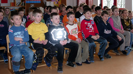 Schüler der Volksschule Vomperbach