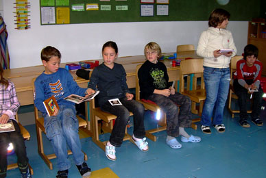 Volksschule Schwendau-Hippach - Lesung von Margit Kröll