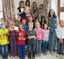 Lesung und Zaubershow in der Volksschule Auffach - Margit Kröll