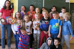 Lesung und Zaubershow in der Volksschule Brixlegg - Margit Kröll