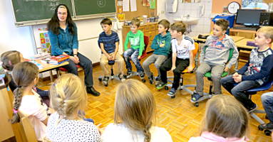 1. Tiroler Vorlesetag - Margit Kröll - Volksschule Wald im Pitztal