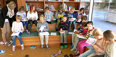Lesung von Margit Kröll - Volksschule Angerberg