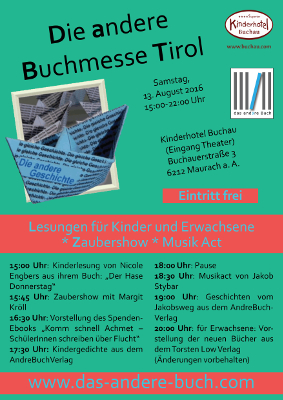 Das andere Buch - Die andere Buchmesse in Tirol 2016