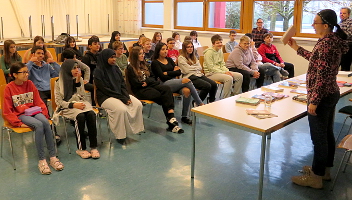 Lesung von Margit Kröll - Sportmittelschule 2 Kufstein