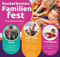 Kunterbunten Familienfest - Dorfplatz Strass im Zillertal